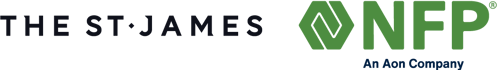 The St. James and NFP logos